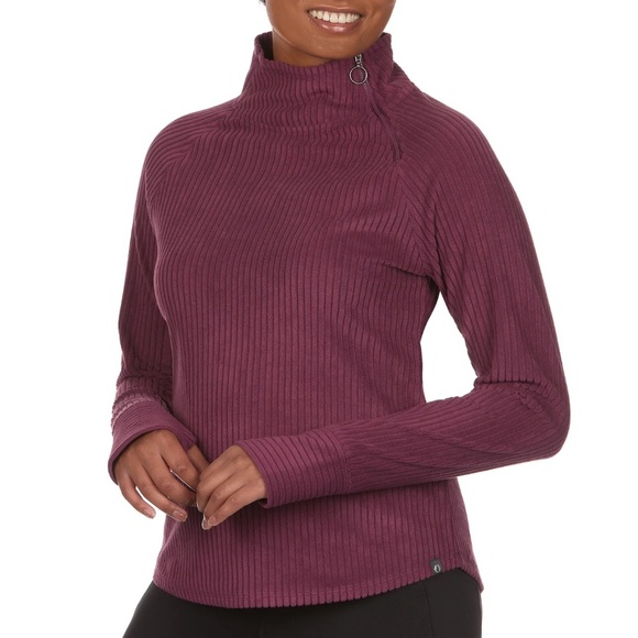 American Outdoorsman Wine Ottoman Pullover Layer Base Pullover Mock Neck, Size M - Picture 1 of 11